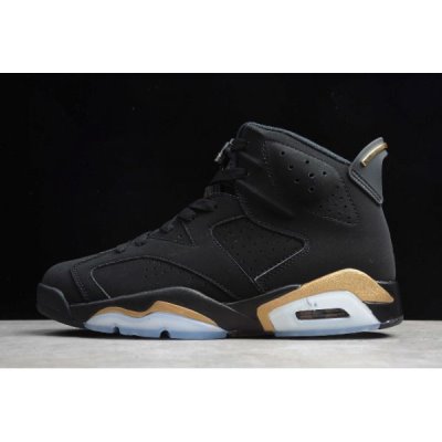 Nike Air Jordan 6 Siyah / Metal Altın Basketbol Ayakkabısı Türkiye - 4M78ZWX9